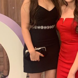 Black short dress for a night out!